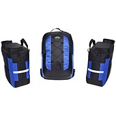 cheap Bike Bags-70 L Waterproof Bike Panniers Bag Rain Cover 3 In 1 Rain Waterproof Cycling Bike Bag 1680D Polyester Bicycle Bag Cycle Bag