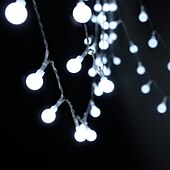 economico Plug in elettrico-globo luci della stringa 10m 100 led mini palla fata luce all&#039;aperto decorazione di cerimonia nuziale luci impermeabile per interni esterni camera da letto festa giardino albero di natale decor plug