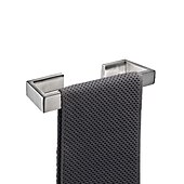 economico Set di accessori da bagno-accessorio hardware per il bagno porta carta igienica / porta accappatoio e asta singola per bagno in acciaio inossidabile a parete argento spazzolato 4 pezzi / 3 pezzi / 1 pezzo