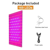 economico Lampade per coltivazione indoor-1pc 81leds 169 led indoor led grow light pianta crescente lampada rosso blu spettro completo per pianta idroponica da interno