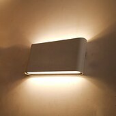 baratos luzes de parede ao ar livre-lâmpada de parede led para exterior para exterior lâmpada de parede simples moderna à prova d&#039;água corredor de pátio sala de estar quarto lâmpada ultra fina de parede traseira de 12 w