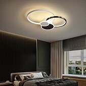 economico Lampade da soffitto con dimmer-2/4 teste plafoniera a led a forma di cerchio lampada da soffitto design a grappolo nordico moderno stile semplice soggiorno casa camera da letto di lusso ufficio ristorante luci solo dimmerabili con