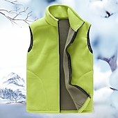 halpa Liivit-Naisten Vaellustakki Fleece-liivi, vaellus Talvi ulko- Yhtenäinen väri Tuulenkestävä Hengittävä Lämmin Mukava Liivi Topit Retkeily ja vaellus Metsästys Hiihto Musta Purppura Punainen Taivaan sininen