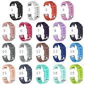 cheap Fitbit Watch Bands-Soft Silicone Color Smart Watch Bracelet Band For Fitbit Charge 2 Replacement Wristband Watch Strap For Fitbit Charge2
