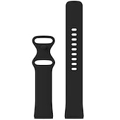 cheap Fitbit Watch Bands-Band For Fitbit Versa 3/Sense Soft Silicone Sport Strap Replacement Wristband Women Men Smart Watch Accessories For Fitbit Sense