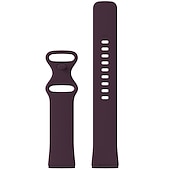 cheap Fitbit Watch Bands-Band For Fitbit Versa 3/Sense Soft Silicone Sport Strap Replacement Wristband Women Men Smart Watch Accessories For Fitbit Sense