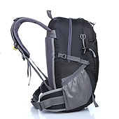 cheap Sports Bags-30 L Hiking Cycling Backpack Rucksack Rain Waterproof Wearable Lightweight Sweat-Wicking Outdoor Daypack Trekking Climbing Camping Sport Travel Backpacks Nylon Black Dark Green Orange