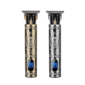 economico Rasatura e depilazione-tagliacapelli per uomo tagliacapelli taglio di capelli professionale cordless zero gap&amp;amp; kit toelettatura per uomo display led ricaricabile
