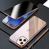 Χαμηλού Κόστους iPhone Θήκες-Θήκη τηλεφώνου για iPhone 16 iPhone 15 Pro Max Plus iPhone 14 13 12 11 Pro Max Plus Mini Μαγνητική Πρόσφυση Πλήρης Προστατευτική Διπλής Όψης Αντίσταση Θερμότητας
