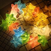 economico Striscie luci a batteria-3 m 20 led stelle fata led luci stringa alimentate a batteria 1,5 m 10 led luci stringa di natale matrimonio festa di compleanno luci decorazione camera dei bambini