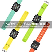 economico Cinturini per orologi Garmin-cinturino smart watch per garmin vivoactive cinturino smartwatch in silicone morbido cinturino sportivo traspirante cinturino di ricambio