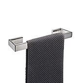 economico Set di accessori da bagno-accessorio hardware per il bagno porta carta igienica / porta accappatoio e asta singola per bagno in acciaio inossidabile a parete argento spazzolato 4 pezzi / 3 pezzi / 1 pezzo