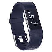 cheap Fitbit Watch Bands-Soft Silicone Color Smart Watch Bracelet Band For Fitbit Charge 2 Replacement Wristband Watch Strap For Fitbit Charge2