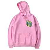 abordables Sudaderas con capucha gráficas para hombre-Hombre Estampado Manga Larga Sudaderas Con Capucha Fresco Design Invierno Un gris Un blanco Un negro Ropa Diseñador Talla Grande S M L XL XXL XXXL