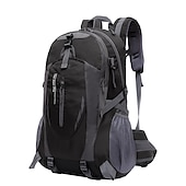 cheap Sports Bags-30 L Hiking Cycling Backpack Rucksack Rain Waterproof Wearable Lightweight Sweat-Wicking Outdoor Daypack Trekking Climbing Camping Sport Travel Backpacks Nylon Black Dark Green Orange