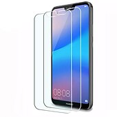 levne Ochranné fólie pro Huawei-2 ks Telefon Chránič obrazovky Pro Huawei P40 P20 P20 lite P30 P30 Lite Tvrzené sklo 9H tvrdost Proti otiskům Vysoké rozlišení (HD) Odolné proti poškrábání Doplňky k mobilu