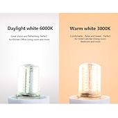 お買い得  電球-g9調光可能LEDバイピンコーン電球72led600lm5w3014smdウォームクールホワイト360°ビームアングルシャンデリアランプ40wハロゲン相当ac110vac220v