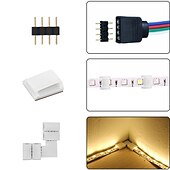 economico Controllo WiFi e musica-luci di striscia led controllo app bluetooth 20m 66ft 600leds / 15m 49ft450leds rgb cambia colore smd5050 sincronizzazione musicale flessibile per la casa cucina decorazione tv