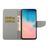 cheap Samsung Cases-Phone Case For Samsung Galaxy S23 S22 S21 S20 Plus Ultra A54 A34 A14 A73 A53 A33 Note 20 Ultra S25 Ultra Wallet Case Flip Wallet Card Holder Animal Cartoon Flower TPU PU Leather