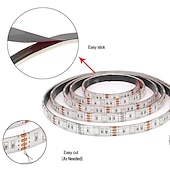 olcso USB szalag világítás-usb led szalag lámpák usb kapcsoló vezérléssel usb tv háttérvilágítás sáv többszínű 5050 smd 60 led / méter meleg fehér piros kék