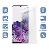 voordelige Screenprotectors voor Samsung-2 pcts Scherm Beschermer Voor Samsung Galaxy S24 Ultra Plus S23 S22 S21 S20 Plus Ultra S10 Note 20 Ultra 10 Plus S9 Gehard Glas 9H-hardheid Anti-vingerafdrukken High-Definition (HD) Krasbestendig 3D
