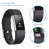 cheap Fitbit Watch Bands-Soft Silicone Color Smart Watch Bracelet Band For Fitbit Charge 2 Replacement Wristband Watch Strap For Fitbit Charge2