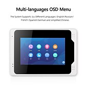 cheap Video Door Phone Systems-WIFI / Wired &amp;amp; Wireless Recording Snapshot wiht Motion Detect 7inch Monitor Video Intercoms Home Security System Video Doorbell Door phone with 1080P camera Multi-language support Tuay APP