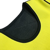 economico T-shirt e canotte attive da uomo-Da uomo Modellatore del corpo Camicia da ginnastica in vita Dimagrante Perdita di peso Effetto sudorazione Per Allenamento in Palestra Esercizio &amp; Fitness Corsa