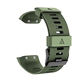 abordables Bracelets de montre Garmin-Bracelet de montre connectée pour Garmin Forerunner 30/35 Silicone Montre intelligente Sangle Doux Respirable Bracelet Sport Remplacement Bracelet