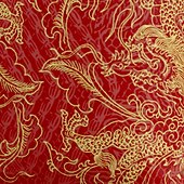 baratos Capa de almofada de férias-Capa de almofada de ouro vermelho estilo chinês 4 peças capa de almofada quadrada macia fronha de linho falso fronha para sofá quarto 45 x 45 cm (18 x 18 polegadas) mashine de qualidade superior