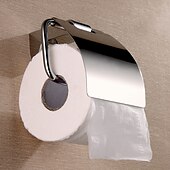 billige Toalettbørsteholdere-Toalettrullholder Nytt Design / Kreativ Moderne Rustfritt Stål / Sinklegering / Metall 1 stk - Baderom Vægmonteret