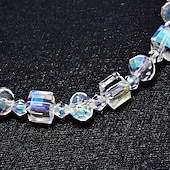 levne Jedinečné náramky-Dámské Korálkový náramek Náramek Boncuklar Móda Jednoduchý Evropský Plastický Náramek šperky Bílá Pro Výročí Dar