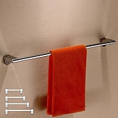billiga Handduksstänger-Handduksstång / Badrumshylla Justerbar Längd / Ny Design / Kreativ Nutida / Moderna Rostfritt stål / Zink Alloy / Metall 1st - Badrum 1-Handduksstång Väggmonterad