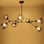 economico Lampadari-multi head magic bean lampadario caldo bianco luce creativa arte moderna soggiorno lampada heteromorphic nordic semplice sfera di vetro molecolare sala da pranzo ac110v ac220v