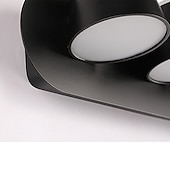 economico Luci da parete-Lightinthebox applique da parete per interni a doppia faccia che emette luce led dimmerabile lampada da parete girevole nordico moderno creativo camera da letto comodino hotel soggiorno ac110-240v