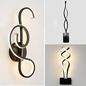 baratos Iluminação de Parede LED-Lightinthebox conduziu a lâmpada de parede moderna simples decoração criativa lâmpada de parede led hotel quarto lâmpada de cabeceira nórdico sala estar corredor lâmpada de parede ac220v