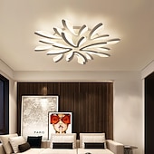 economico Lampade da soffitto con dimmer-plafoniera a led dimmerabile moderna dente di leone stile nordico lampada da soffitto in acrilico design minimalista a strati soggiorno luci della sala da pranzo ac220v solo dimmerabile con