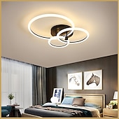 billige Taklamper med dimming-led taklampe sirkel ring nordisk gull akryl 2 3 5 6 hoder utvendig belysning stue taklampe enkel moderne kunst taklampe luksus ledet soverom lys ac220v