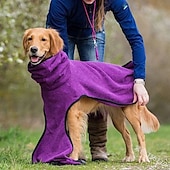 billiga Rockar-Hund Små pälsdjur N / A Tvätt handduk N / A Varm Hundkläder for Hund i mediumstorlek Stor hund