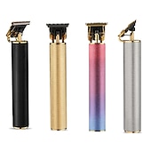preiswerte Rasierer &amp; Epilierer-Professionelle Haarschneidemaschinen Herren-Haarschneidemaschinen Elektrischer Herren-Haarschneider Herren-Haarschneider mit 4 Distanzkämmen Begrenzte Distanz USB wiederaufladbar
