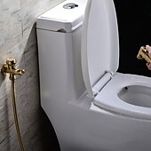 Χαμηλού Κόστους Βρύσες Μπιντέ-βρύση μπιντέ χειρός ψεκαστήρας μπιντέ, αντίκα χρυσή πολυτελής πάνα νερό shattaf σετ σπρέι τουαλέτας, βρεφικό πανί μπάνιου ψεκαστήρα καθαρισμού πάνας Μέση Ανατολή