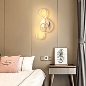 baratos Iluminação de Parede LED-Lightinthebox conduziu a lâmpada de parede moderna simples decoração criativa lâmpada de parede led hotel quarto lâmpada de cabeceira nórdico sala estar corredor lâmpada de parede ac220v