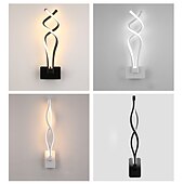 baratos Iluminação de Parede LED-Lightinthebox conduziu a lâmpada de parede moderna simples decoração criativa lâmpada de parede led hotel quarto lâmpada de cabeceira nórdico sala estar corredor lâmpada de parede ac220v