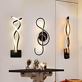 baratos Iluminação de Parede LED-Lightinthebox conduziu a lâmpada de parede moderna simples decoração criativa lâmpada de parede led hotel quarto lâmpada de cabeceira nórdico sala estar corredor lâmpada de parede ac220v