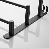 economico Portasciugamani-Portasciugamani a muro Multistrato / Nuovo design / Creativo Moderno / Tradizionale Acciaio inossidabile 1 pc - Bagno / Bagno dell&#039;hotel 3 portasciugamani Montaggio su parete