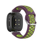 お買い得  Fitbitウォッチバンド-スマートウォッチバンド と互換性があります Fitbit Versa 4 Sense 2 Versa 3 Sense 合金 シリコーン スマートウォッチ ストラップ 弾性ある 調整可 ステンレス鋼のバックル スポーツバンド 置換 リストバンド