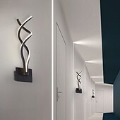 baratos Iluminação de Parede LED-Lightinthebox conduziu a lâmpada de parede moderna simples decoração criativa lâmpada de parede led hotel quarto lâmpada de cabeceira nórdico sala estar corredor lâmpada de parede ac220v
