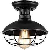 tanie Mocowania podtynkowe i częściowo podtynkowe-22 cm oświetlenie sufitowe led oświetlenie werandy korytarz przejściach i korytarzach jadalnia bar oświetlenie do montażu podtynkowego metalowe malowane wykończenia czarny kraj 110-120 V 220-240 V