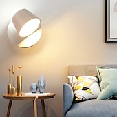 economico Luci da parete-Lightinthebox applique da parete per interni a doppia faccia che emette luce led dimmerabile lampada da parete girevole nordico moderno creativo camera da letto comodino hotel soggiorno ac110-240v