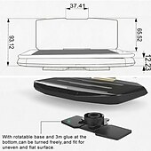 voordelige Head-up display-ZIQIAO 6 inch(es) Head Up Display GPS / Vouwbaar / Multifunctioneel display voor Automatisch / Bus / Truck Weergave KM / h MPH / ABS kunststof